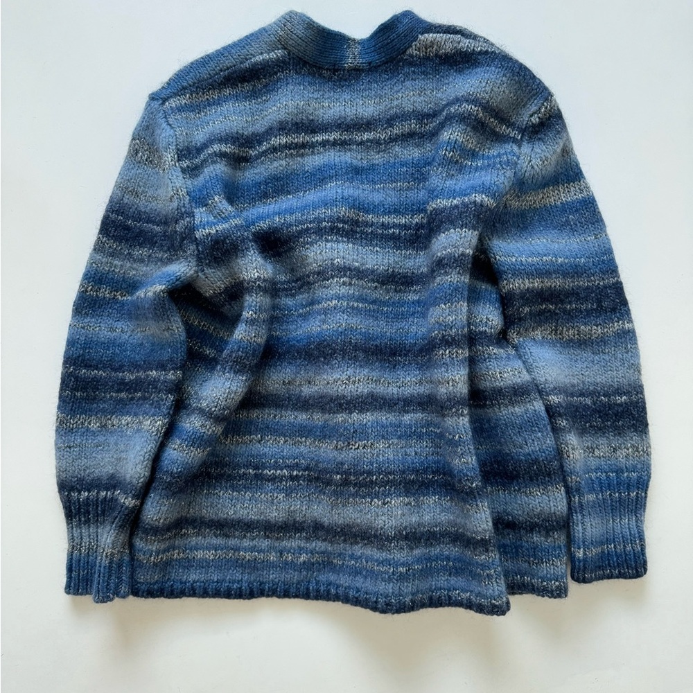 Roller Rabbit Blue Gradient Knit Cardigan - Picture 6 of 8